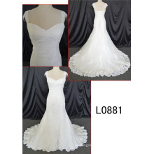 Slim-Line Mermaid Wedding Dress Lace